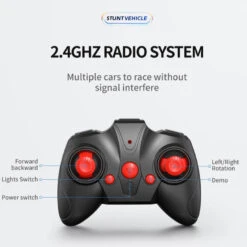 Kids RC Car 2.4G Dinosaur Stunt Car Electric Remoteol Control Car Toy With Cool Crackle Lights -Children Toys Sale O1CN01rw8vwj1e3mLt1fqPM 2214797323816 0 cib