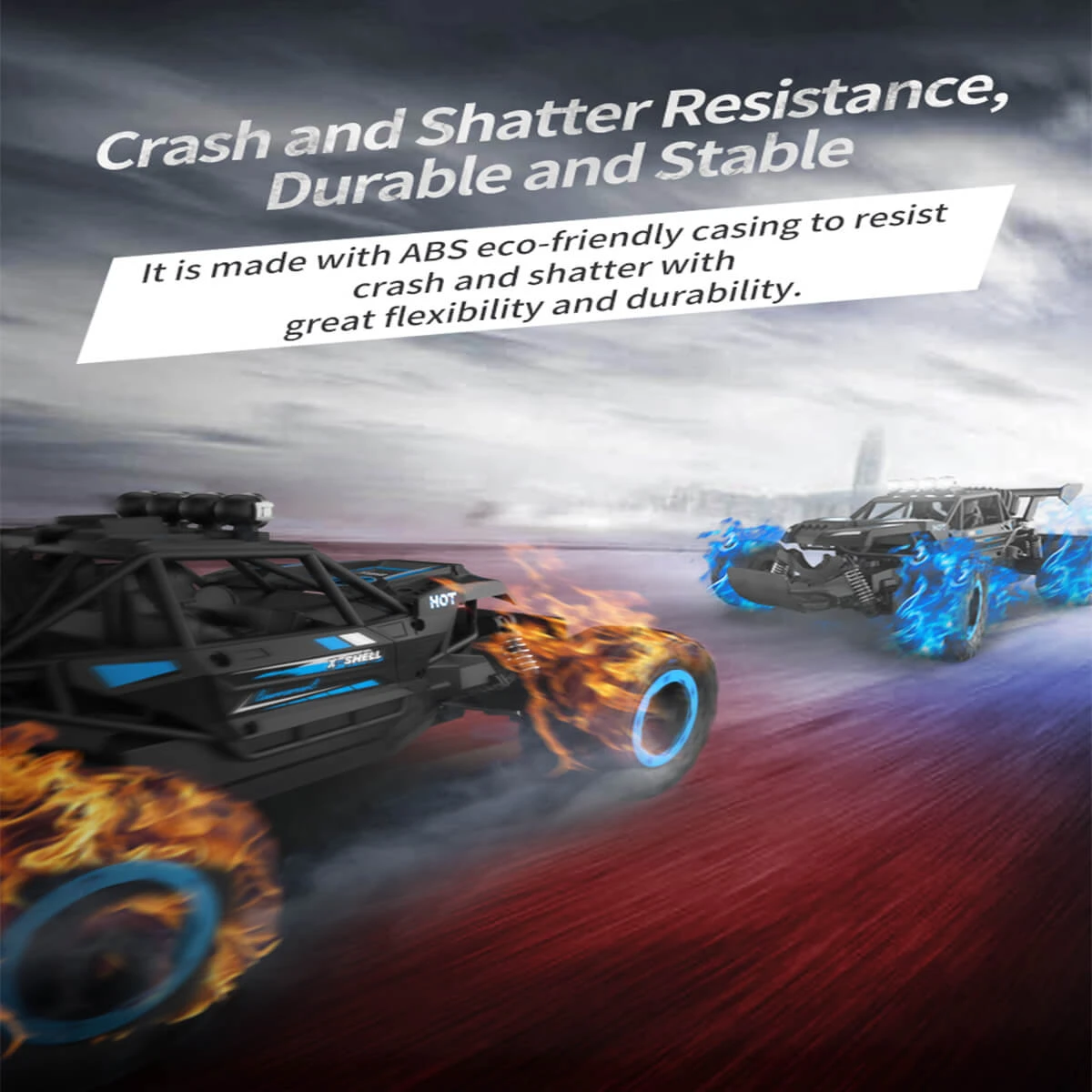 4WD RC Cars 2.4Ghz Off-Road Climbing Remote Control Truck Drift Racing Car For Kids 6 4WD RC Cars 2.4Ghz Off-Road Climbing Remote Control Truck Drift Racing Car For Kids - Image 6