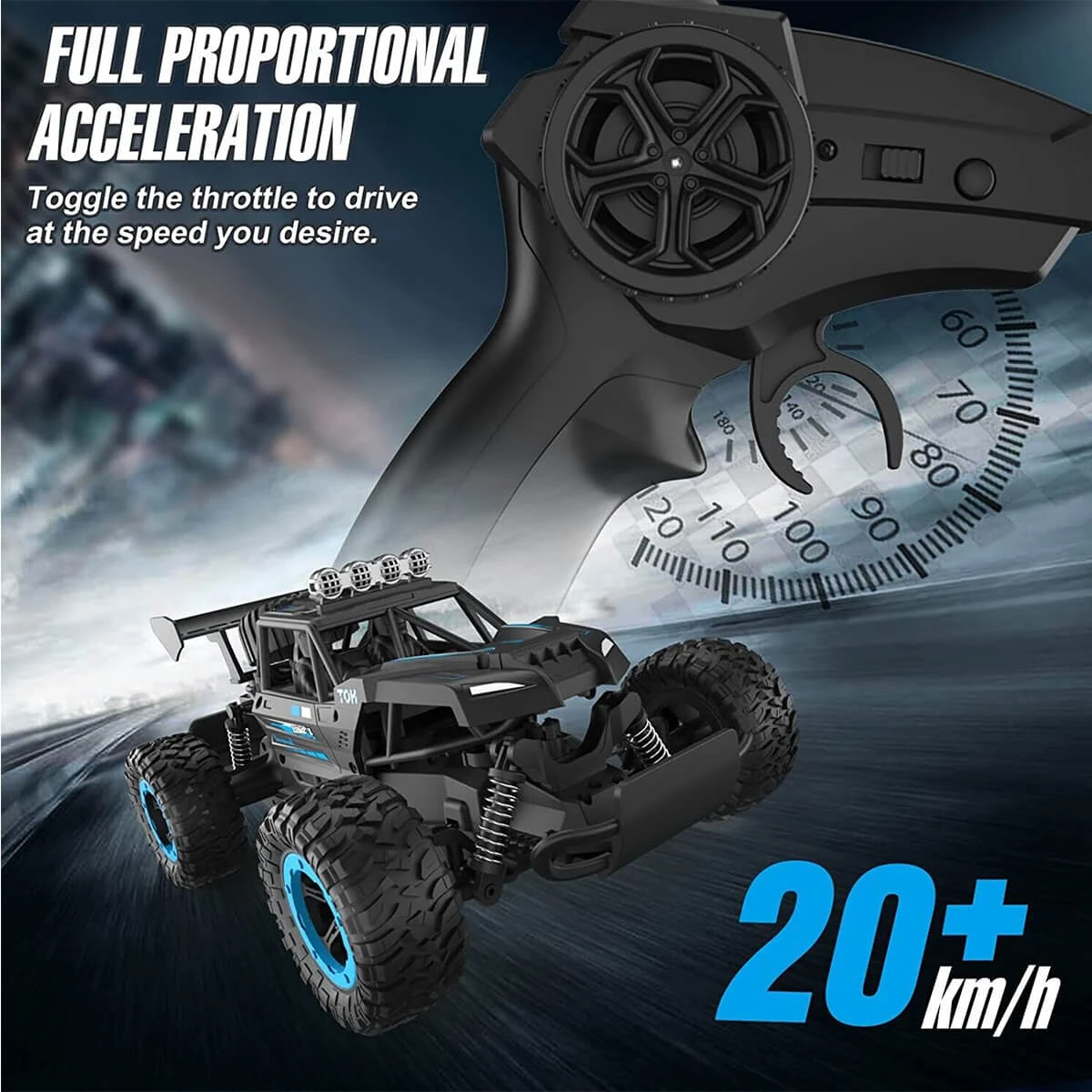 4WD RC Cars 2.4Ghz Off-Road Climbing Remote Control Truck Drift Racing Car For Kids 5 4WD RC Cars 2.4Ghz Off-Road Climbing Remote Control Truck Drift Racing Car For Kids - Image 5