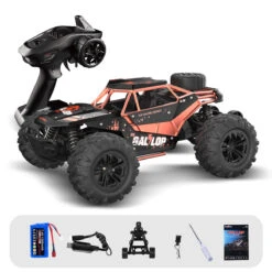 2023 New 1/16 RC Car Off Road High Speed Brushed Remote Control Car With LED Heading 15 2023 New 1/16 RC Car Off Road High Speed Brushed Remote Control Car With LED Heading -Children Toys Sale Off Road RC Car High Speed Truck 13