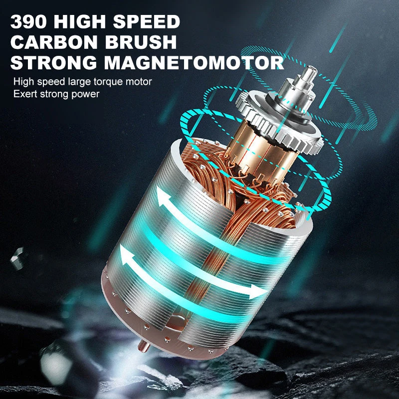 2023 New 1/16 RC Car Off Road High Speed Brushed Remote Control Car With LED Heading 7 2023 New 1/16 RC Car Off Road High Speed Brushed Remote Control Car With LED Heading - Image 7