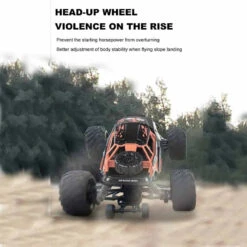 2023 New 1/16 RC Car Off Road High Speed Brushed Remote Control Car With LED Heading 23 2023 New 1/16 RC Car Off Road High Speed Brushed Remote Control Car With LED Heading -Children Toys Sale Off Road RC Car High Speed Truck 9