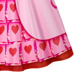 Queen Of Hearts Costume Girls Adults Princess Bridget Pink Dress And Wig For Halloween Carnival 21 Queen Of Hearts Costume Girls Adults Princess Bridget Pink Dress And Wig For Halloween Carnival -Children Toys Sale PinkPink 07