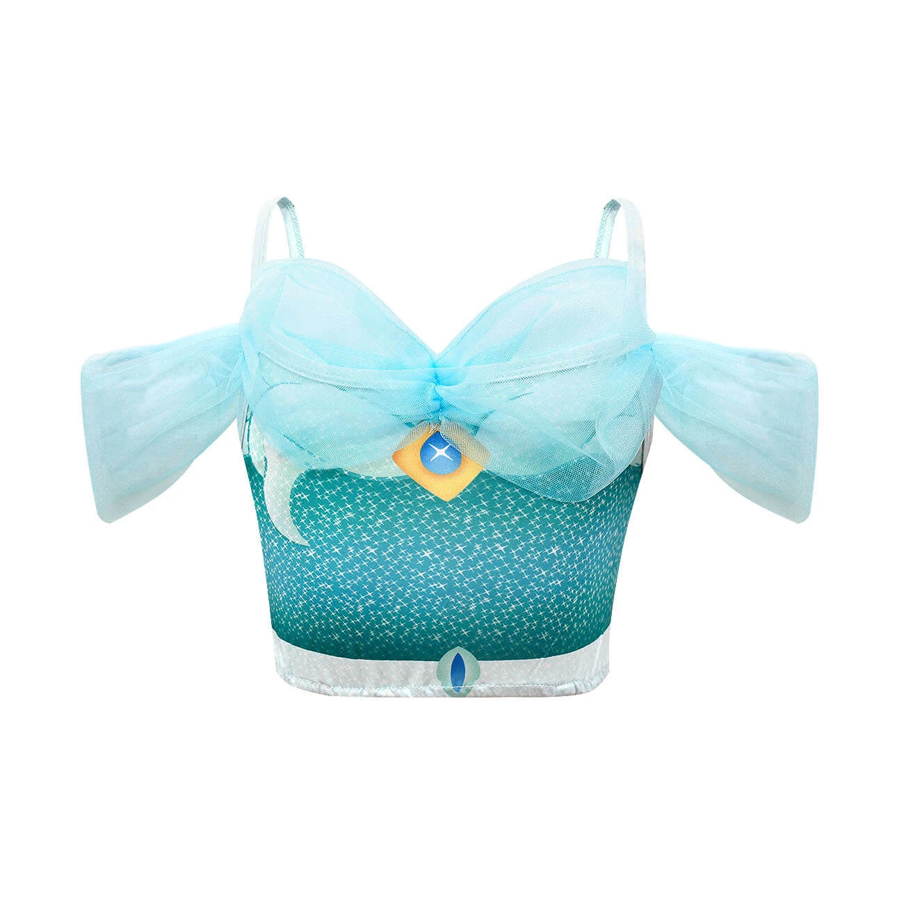 Princess Jasmine Dress Arabian Sequined Cosplay Costumes Kids Party Role Play Dress Up Outfit 5 Princess Jasmine Dress Arabian Sequined Cosplay Costumes Kids Party Role Play Dress Up Outfit - Image 5