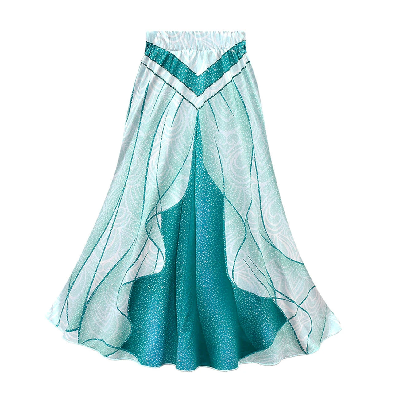 Princess Jasmine Dress Arabian Sequined Cosplay Costumes Kids Party Role Play Dress Up Outfit 4 Princess Jasmine Dress Arabian Sequined Cosplay Costumes Kids Party Role Play Dress Up Outfit - Image 4