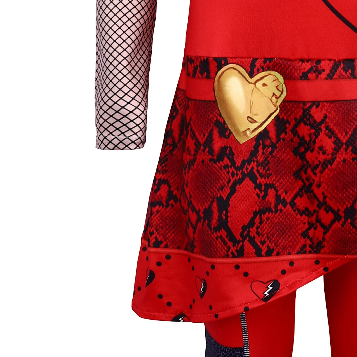 Girls Princess Red Costume The Rise Of Red Jumpsuit And Wig For Cosplay 6 Girls Princess Red Costume The Rise Of Red Jumpsuit And Wig For Cosplay - Image 6