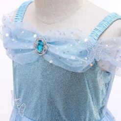 Girls Princess Dress Prom Costume Tulle Suit Fancy Sleeveless Off Shoulder Outfits -Children Toys Sale PrincessDress 5