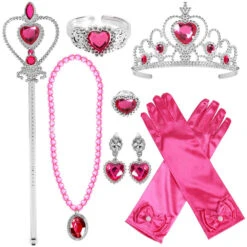 Princess Dress Up Accessories Halloween Cosplay 7PCS Set -Children Toys Sale Princess Dress Up Accessories 2