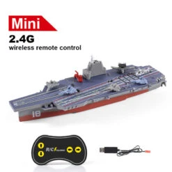 2.4G RC Aircraft Carrier Wireless Remote Control Boat Mini Aircraft Model Kids Toys -Children Toys Sale RC Aircraft Carrier Wireless Remote Control Boat 3