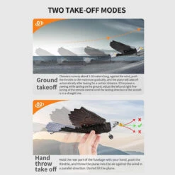 2.4Ghz RC Airplane Remote Control Eagle Wingspan Eagle Bionic Aircraft RC Glider -Children Toys Sale RC Airplane with Eagle Style 7