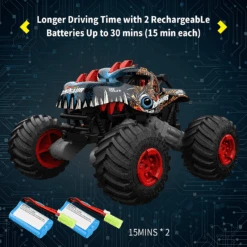 RC Dinosaur Cars 1:16 Remote Control Monster Truck Off-road 4WD Climbing Car For Kids Birthday Christmas Gift 11 RC Dinosaur Cars 1:16 Remote Control Monster Truck Off-road 4WD Climbing Car For Kids Birthday Christmas Gift -Children Toys Sale RC CAR remote control dinosaur truck 2
