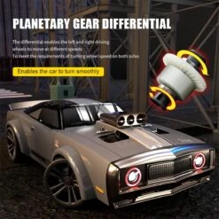 1/16 RC Drift Cars 35KM/H Fast RC Car 4WD Retro RC Racing Trucks Muscle Drag Car With Fantastic Headlights 16 1/16 RC Drift Cars 35KM/H Fast RC Car 4WD Retro RC Racing Trucks Muscle Drag Car With Fantastic Headlights -Children Toys Sale RC Drift Car 1