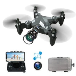Foldable RC Drone With Camera 720P HD Mini Camera Drone Quadcopter For Kids -Children Toys Sale RC Drone with Camera