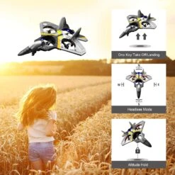 Kids RC Airplane Drone 2.4G Remote Control Aircraft With Gravity Sensing Stunt Spin Jet 16 Kids RC Airplane Drone 2.4G Remote Control Aircraft With Gravity Sensing Stunt Spin Jet -Children Toys Sale RC Plane 2