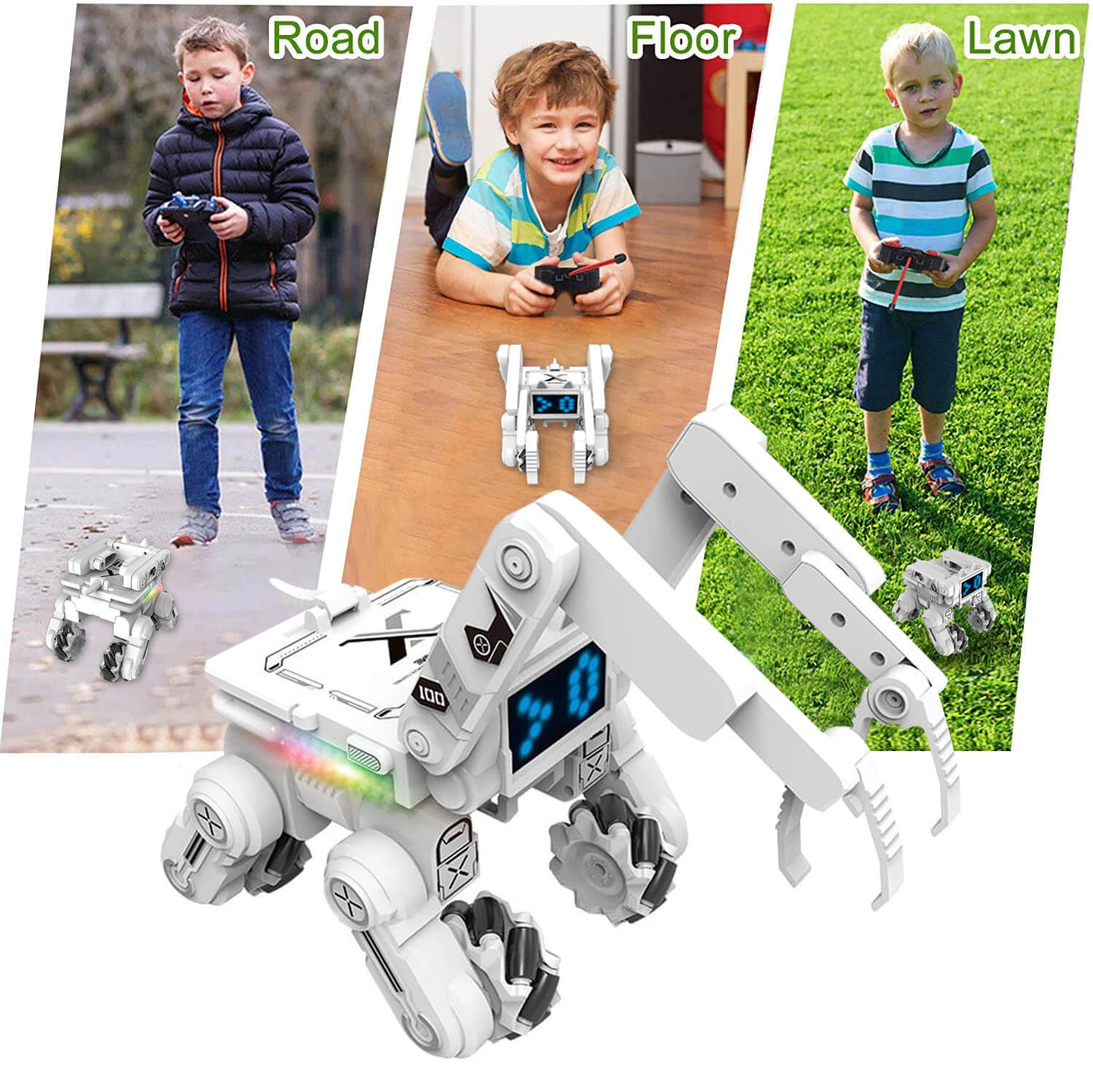 Kids RC Robot Toy Remote Control Space Robot With Fun Gameplay And 17 Emotions Best RC Toy Gifts 5 Kids RC Robot Toy Remote Control Space Robot With Fun Gameplay And 17 Emotions Best RC Toy Gifts - Image 5
