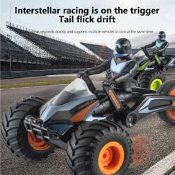2.4GHz RC Motorcycle 2in1 RC Stunt Car Remote Control 360 Degree Rotation Drift Motorcycle -Children Toys Sale RC Stunt Motorcycle 1