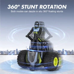 2.4GHz RC Motorcycle 2in1 RC Stunt Car Remote Control 360 Degree Rotation Drift Motorcycle -Children Toys Sale RC Stunt Motorcycle 2