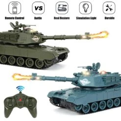 2.4G RC Tank Remote Control Battle Tank 350 Rotatable Turret Crawler Simulation Lighting Car Monster Toys For Children Kids Gift 11 2.4G RC Tank Remote Control Battle Tank 350 Rotatable Turret Crawler Simulation Lighting Car Monster Toys For Children Kids Gift -Children Toys Sale RC Tank Remote Control Battle Tank 1
