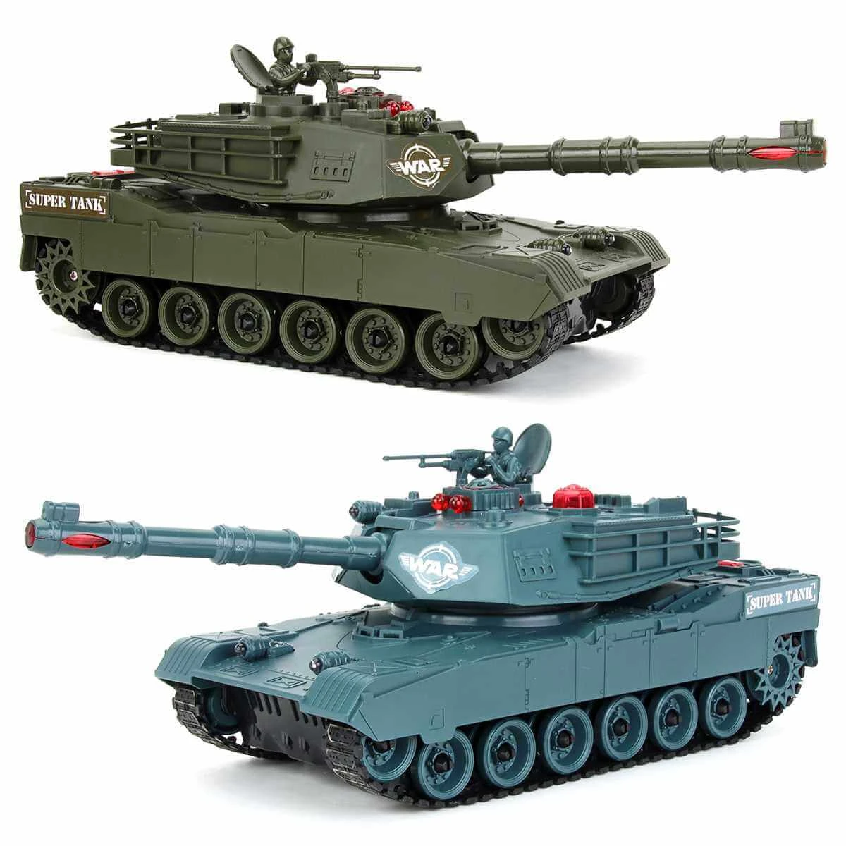 2.4G RC Tank Remote Control Battle Tank 350 Rotatable Turret Crawler Simulation Lighting Car Monster Toys For Children Kids Gift 1 2.4G RC Tank Remote Control Battle Tank 350 Rotatable Turret Crawler Simulation Lighting Car Monster Toys For Children Kids Gift