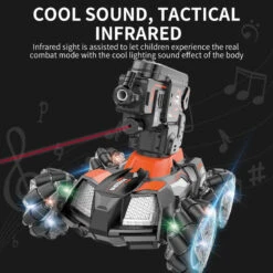 RC Water Bomb Car 360 Rotate Remote Control Stunt Tank Car With Light And Music -Children Toys Sale RC Water Bomb Car 3