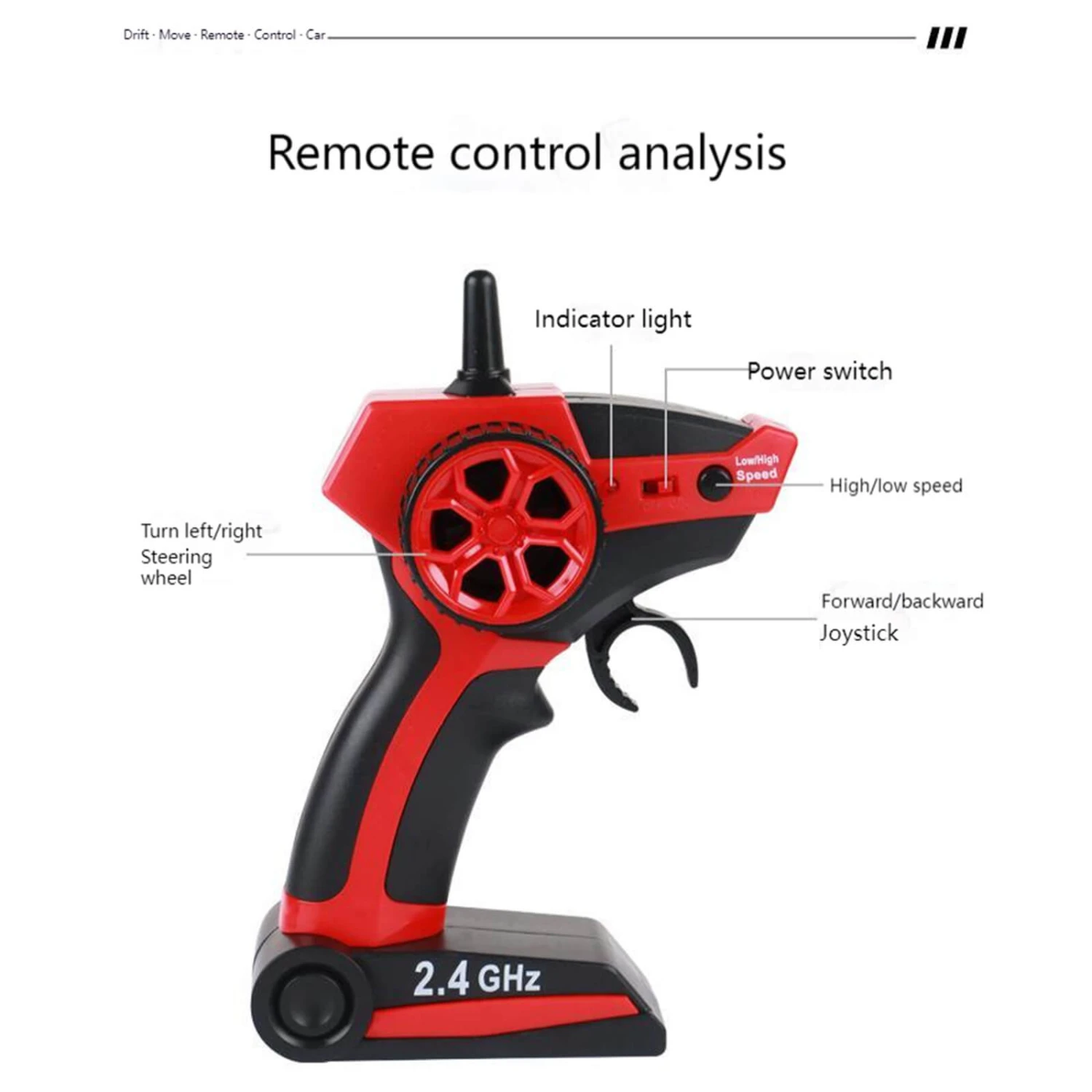 RC Drift Car High Speed 4WD Racing Stunt Vehicle Hellcat Fast GTR Remote Control Toy Cars 10 RC Drift Car High Speed 4WD Racing Stunt Vehicle Hellcat Fast GTR Remote Control Toy Cars - Image 10
