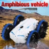 Stunt Amphibious Car For Kids - 2.4Ghz 360 Rotate Water And Land 4WD Amphibious Electric Toys