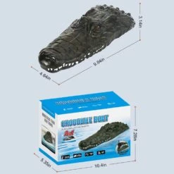 RC Racing Boat With Crocodile Head - Electric Racing Boat Remote Control Boat Pools Spoof Toy -Children Toys Sale RCBoatwithCrocodileHead 3