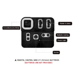 2.4G RC Stainless Steel Tank DIY Assembly Remote Control Panzer With Rotating Turret -Children Toys Sale RCDIYMetalTank 9