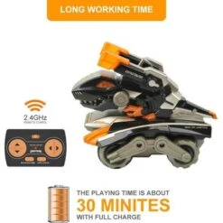 2.4GHz Remote Control Dinosaur Car Monster Truck Cartoon Smart Stunt Tank With Realistic Tank And Dino Sounds 16 2.4GHz Remote Control Dinosaur Car Monster Truck Cartoon Smart Stunt Tank With Realistic Tank And Dino Sounds -Children Toys Sale RCDinosaurCar 7 b9b4f08f 981b 4dbe 9e97 8deb712ee997