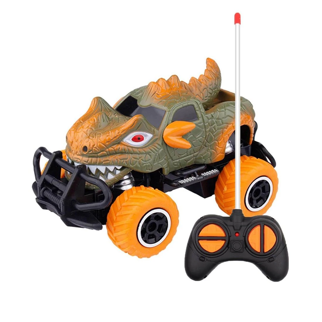 1:43 Remote Control Dinosaur Car Mini Monster Stunt Truck Innovation Toy For Children 2 1:43 Remote Control Dinosaur Car Mini Monster Stunt Truck Innovation Toy For Children - Image 2