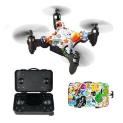 Foldable RC Drone With Camera 720P HD Mini Camera Drone Quadcopter For Kids -Children Toys Sale RCDroneMiniDroneforKids