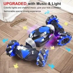 Gesture Sensing RC Stunt Car 360 Rotating Off-Road 4WD Remote Control Car -Children Toys Sale RCGestureStuntCar 4