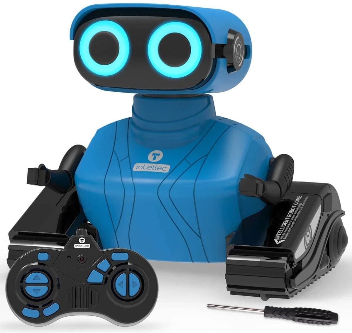 2.4GHz Remote Control Robot With LED Eyes Dance And Sounds Smart Toys For Kids 2 2.4GHz Remote Control Robot With LED Eyes Dance And Sounds Smart Toys For Kids - Image 2
