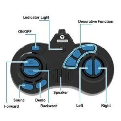 2.4GHz Remote Control Robot With LED Eyes Dance And Sounds Smart Toys For Kids 26 2.4GHz Remote Control Robot With LED Eyes Dance And Sounds Smart Toys For Kids -Children Toys Sale RCMiniRobot 13