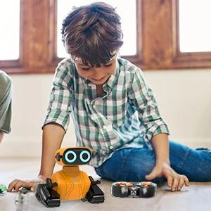 2.4GHz Remote Control Robot With LED Eyes Dance And Sounds Smart Toys For Kids 10 2.4GHz Remote Control Robot With LED Eyes Dance And Sounds Smart Toys For Kids - Image 10