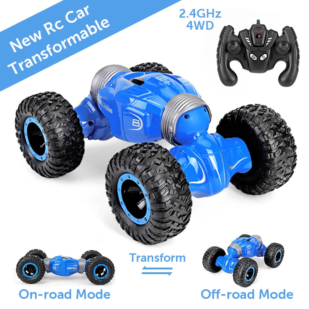 RC Cars For Kids - 1:16 RC Twist Car 4WD Rechargable Remote Control Climber RC Car 3 RC Cars For Kids - 1:16 RC Twist Car 4WD Rechargable Remote Control Climber RC Car - Image 3