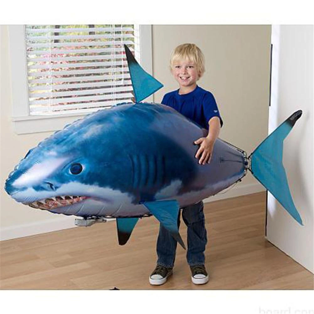 Remote Control Shark Toys RC Air Swimming Fish Toy RC Flying Air Balloons Remote Control Animals Nemo Clown Gifts For Children 3 Remote Control Shark Toys RC Air Swimming Fish Toy RC Flying Air Balloons Remote Control Animals Nemo Clown Gifts For Children - Image 3