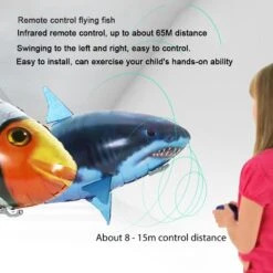 Remote Control Shark Toys RC Air Swimming Fish Toy RC Flying Air Balloons Remote Control Animals Nemo Clown Gifts For Children 16 Remote Control Shark Toys RC Air Swimming Fish Toy RC Flying Air Balloons Remote Control Animals Nemo Clown Gifts For Children -Children Toys Sale RCsharkairballoon 3