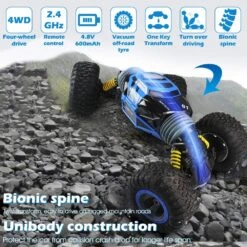 RC Twist Rock Crawler Car 4WD Transform 15 Km/h All Terrains Remote Control Toy Stunt Cars -Children Toys Sale RcRockCrawler 2