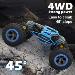 RC Twist Rock Crawler Car 4WD Transform 15 Km/h All Terrains Remote Control Toy Stunt Cars -Children Toys Sale Rc Rock Crawler 4