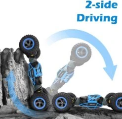 RC Twist Rock Crawler Car 4WD Transform 15 Km/h All Terrains Remote Control Toy Stunt Cars -Children Toys Sale Rc Rock Crawler 5