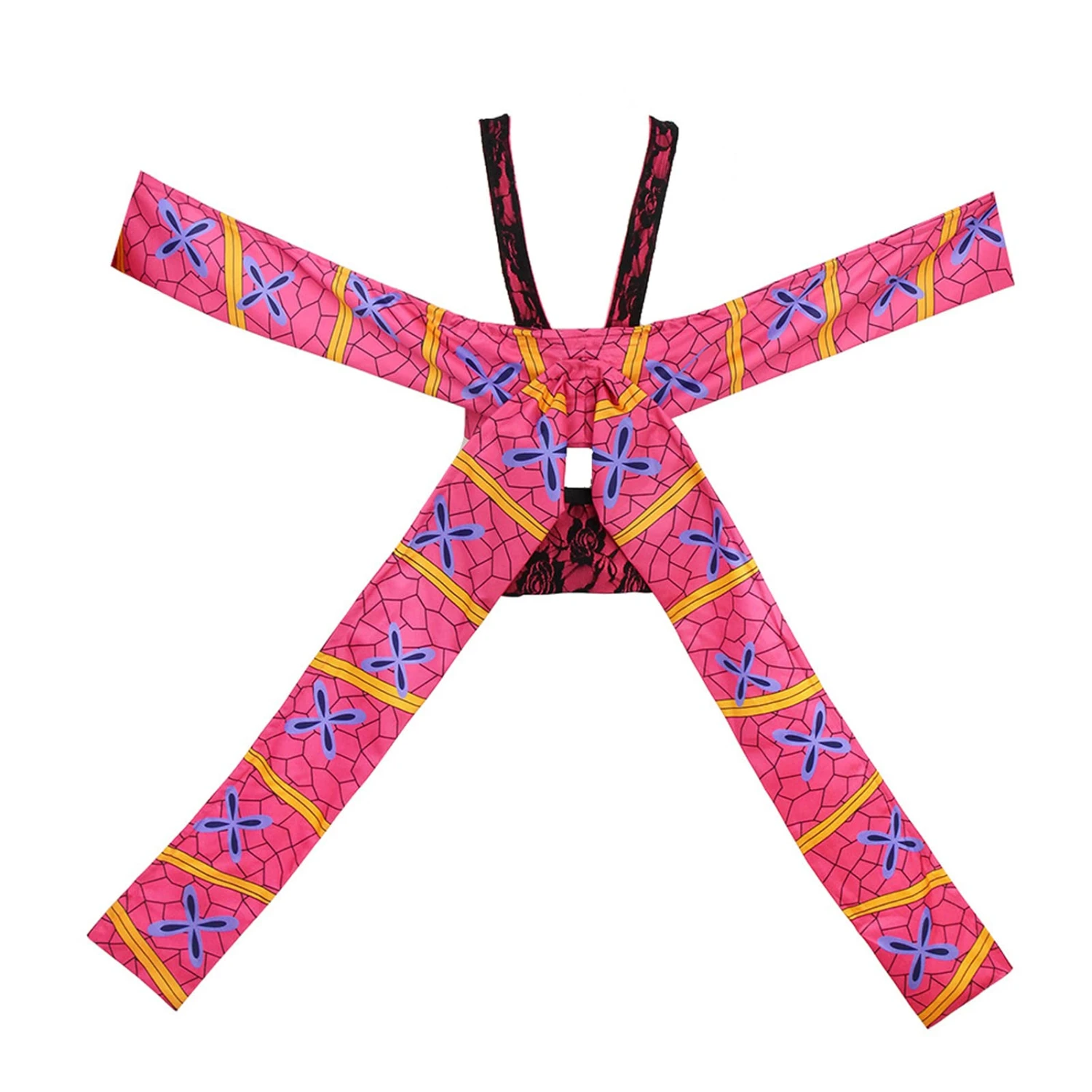 Sexy Daki Cosplay Outfit Daki Battle Uniform Halloween Party Costume With Headwear 2 Sexy Daki Cosplay Outfit Daki Battle Uniform Halloween Party Costume With Headwear - Image 2