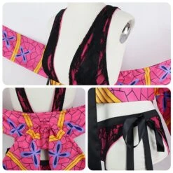 Sexy Daki Cosplay Outfit Daki Battle Uniform Halloween Party Costume With Headwear 12 Sexy Daki Cosplay Outfit Daki Battle Uniform Halloween Party Costume With Headwear -Children Toys Sale RedDaki 03