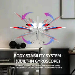 2.4G Remote Control Aircraft 2CH Glider Built-in Gyroscope RC Plane Indoor Outdoor Toy -Children Toys Sale Remote Control Aircraft 2CH Glider 1 f8d56f12 f8e7 4e14 b88c abfa25abd233