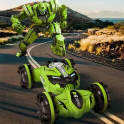 Amphibious RC Stunt Car Drive Double Sided Transforming 2.4G RC Car W/ Remote And Gesture Control -Children Toys Sale Remote Control Amphibious Car 7 281c7061 e3b7 468a a3cc 6d42512f841f