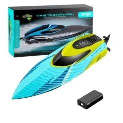 2.4G RC Boat Outdoor Racing Boat Waterproof Fast Electric Remote Control Boats With LED Light -Children Toys Sale Remote Control Boat 12 716da511 26ae 429a b563 88316f6ed6b1