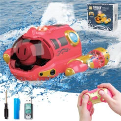 2.4GHz Remote Control Boat Spray Boat Twin Propeller Speedboat Waterproof Boat 19 2.4GHz Remote Control Boat Spray Boat Twin Propeller Speedboat Waterproof Boat -Children Toys Sale Remote Control Boat 16