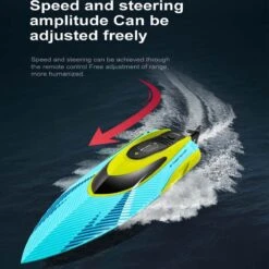 2.4G RC Boat Outdoor Racing Boat Waterproof Fast Electric Remote Control Boats With LED Light -Children Toys Sale Remote Control Boat 8 ea3862b7 6c7a 460e 9f15 16e69fc18715