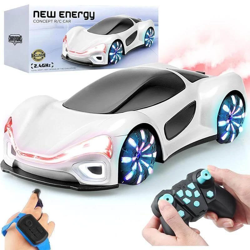 Remote Control Car 4WD Drift Racing Car Dual Remote Control With Light Spray 1 Remote Control Car 4WD Drift Racing Car Dual Remote Control With Light Spray