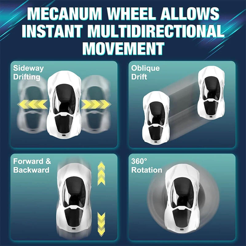 Remote Control Car 4WD Drift Racing Car Dual Remote Control With Light Spray 7 Remote Control Car 4WD Drift Racing Car Dual Remote Control With Light Spray - Image 7